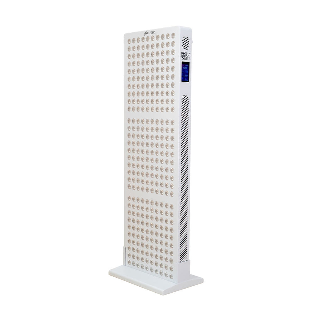 The Flow Fixed white stand side view with no wheels.
