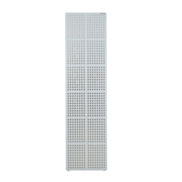 Radiance960 full body red light panel has 12 wavelengths, 960 LEDs, showing the front view, white frame, without stand.